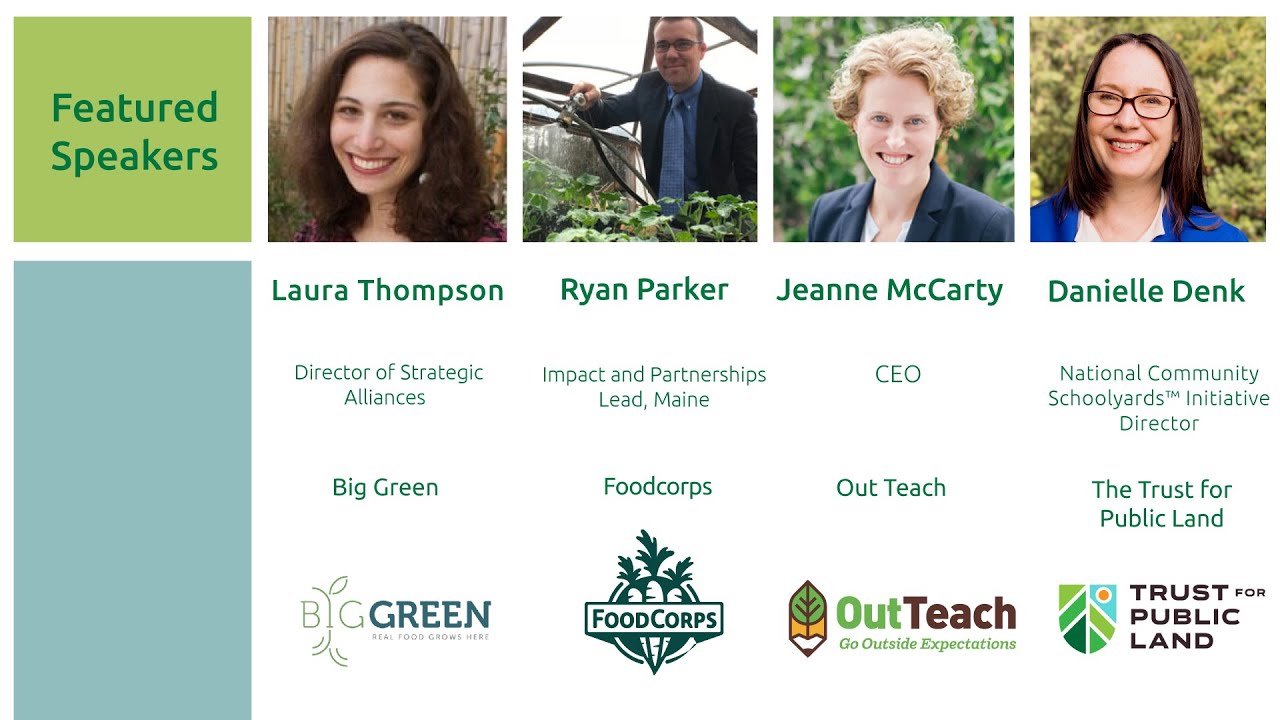 The Living Schoolyards Act Lecture Series: Community Benefits and Green Jobs