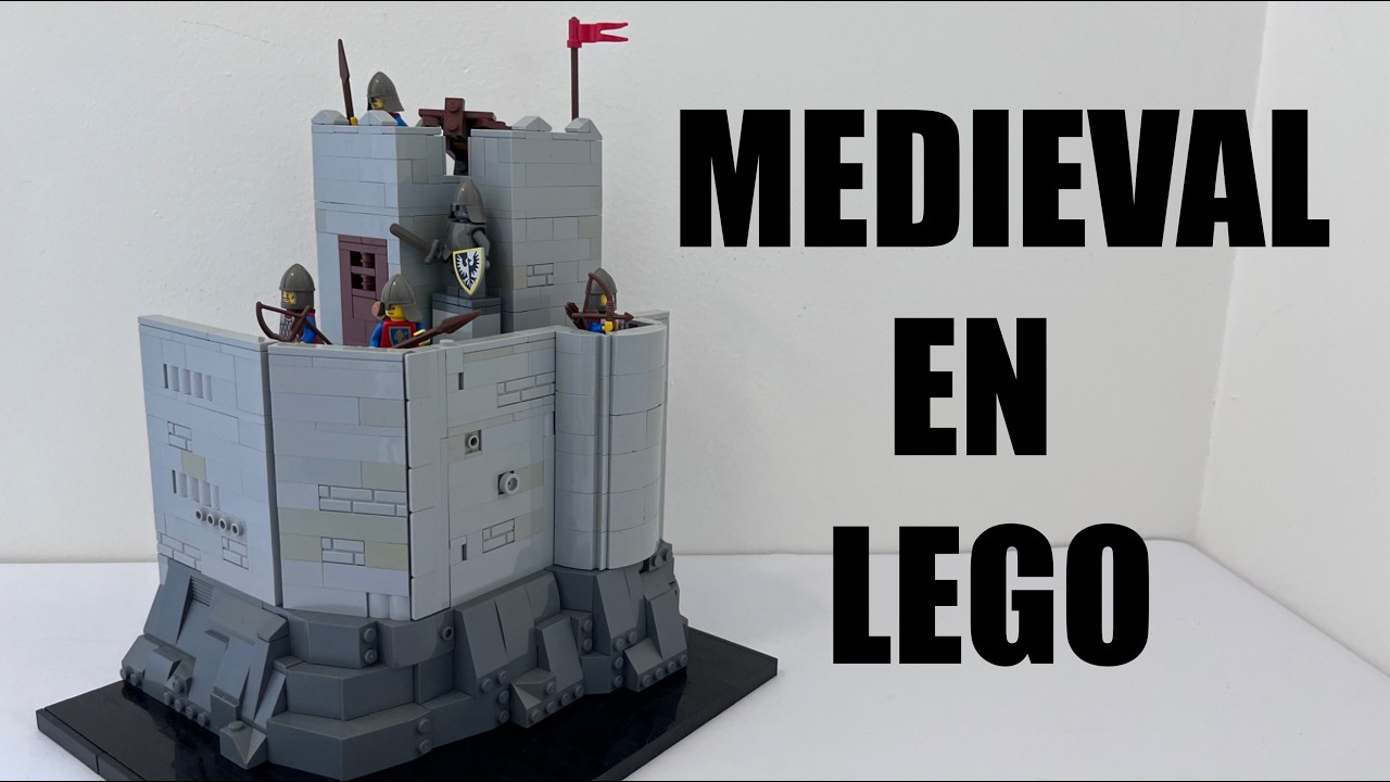 J'ai construit un château medieval en lego !