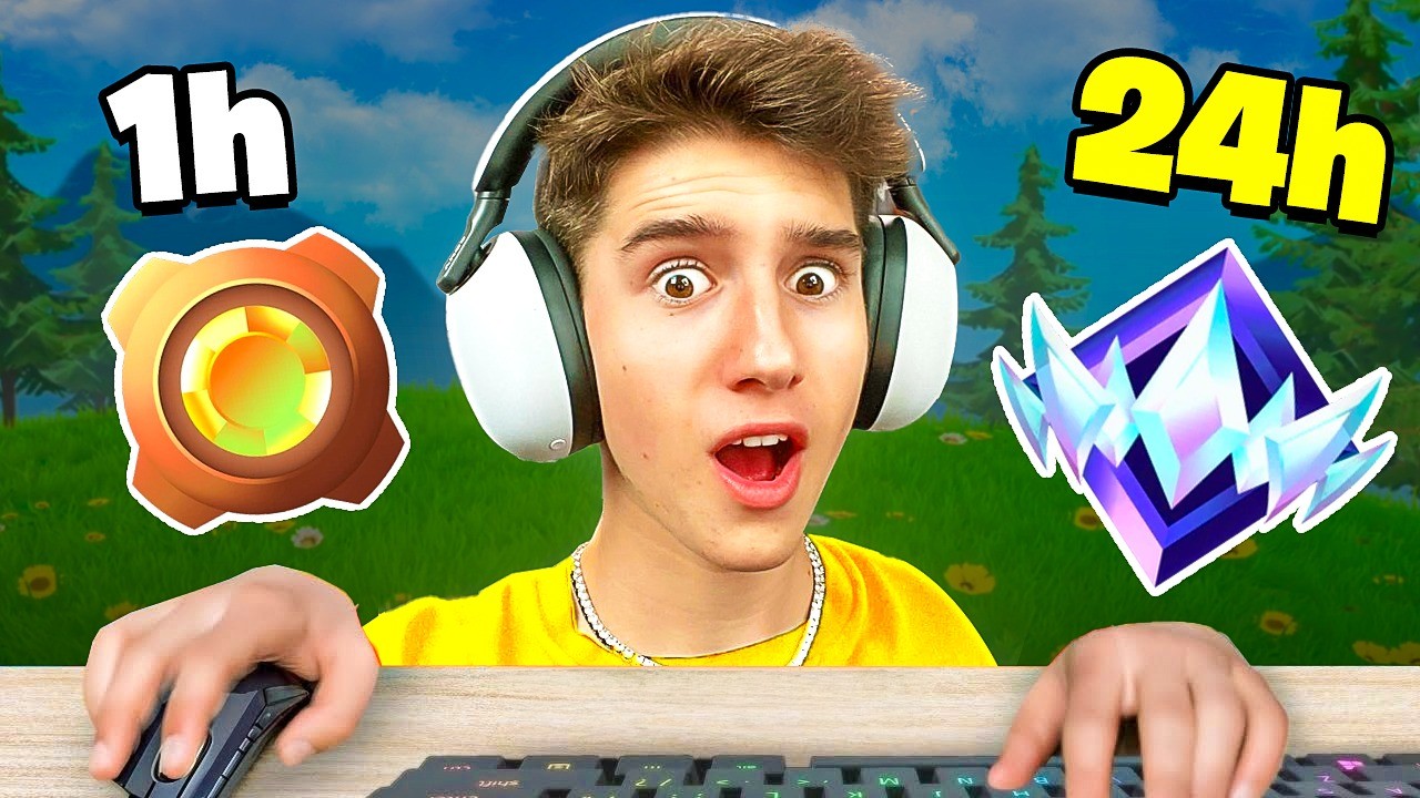 Ho raggiunto UNREAL in 24 ORE di RANKED nella Nuova SEASON!! *ASSURDO*