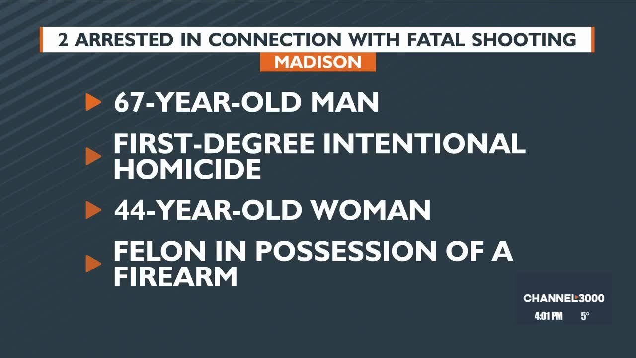 Two arrested in connection with Madison fatal shooting