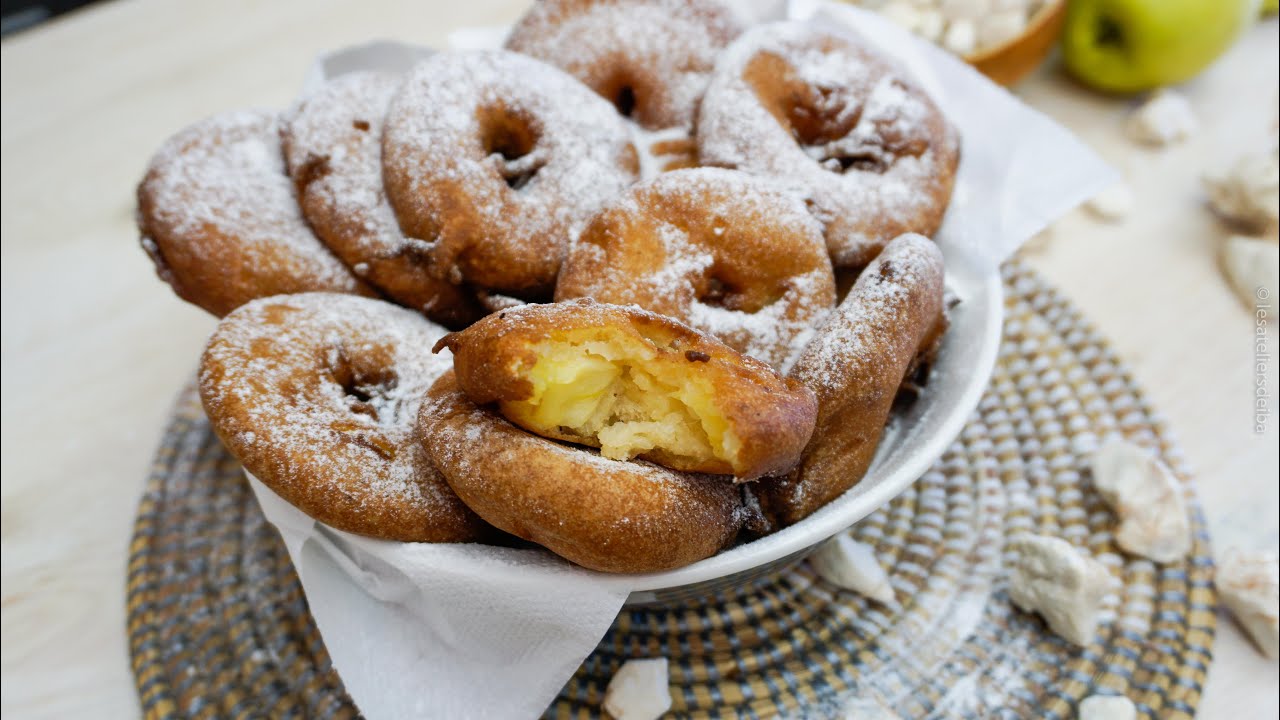 Beignets aux Pommes enrobées de Poudre de Bouye (fruit du Baobab)