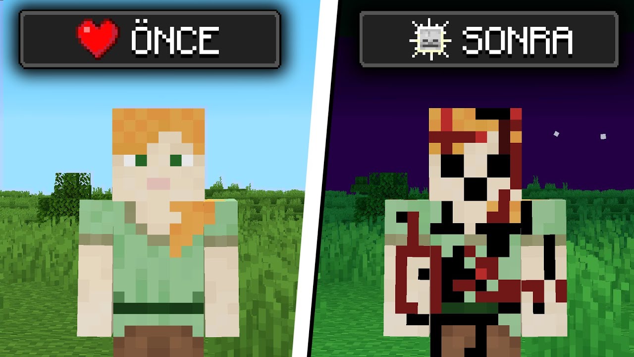 Minecraft ama GIANT ALEX'in Hikayesi...