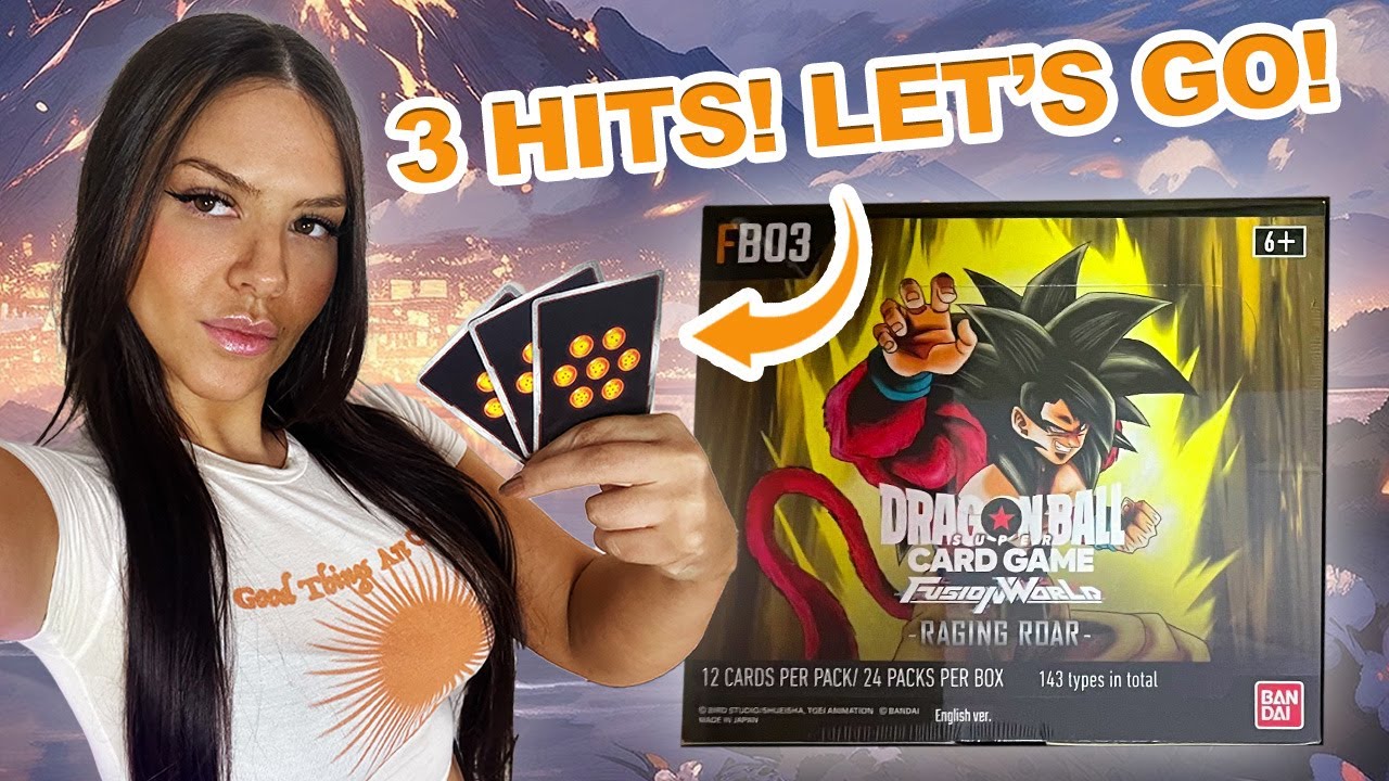 Идеальная коробка яростного рёва! | Dragon Ball Super Card Game Fusion World | FB03