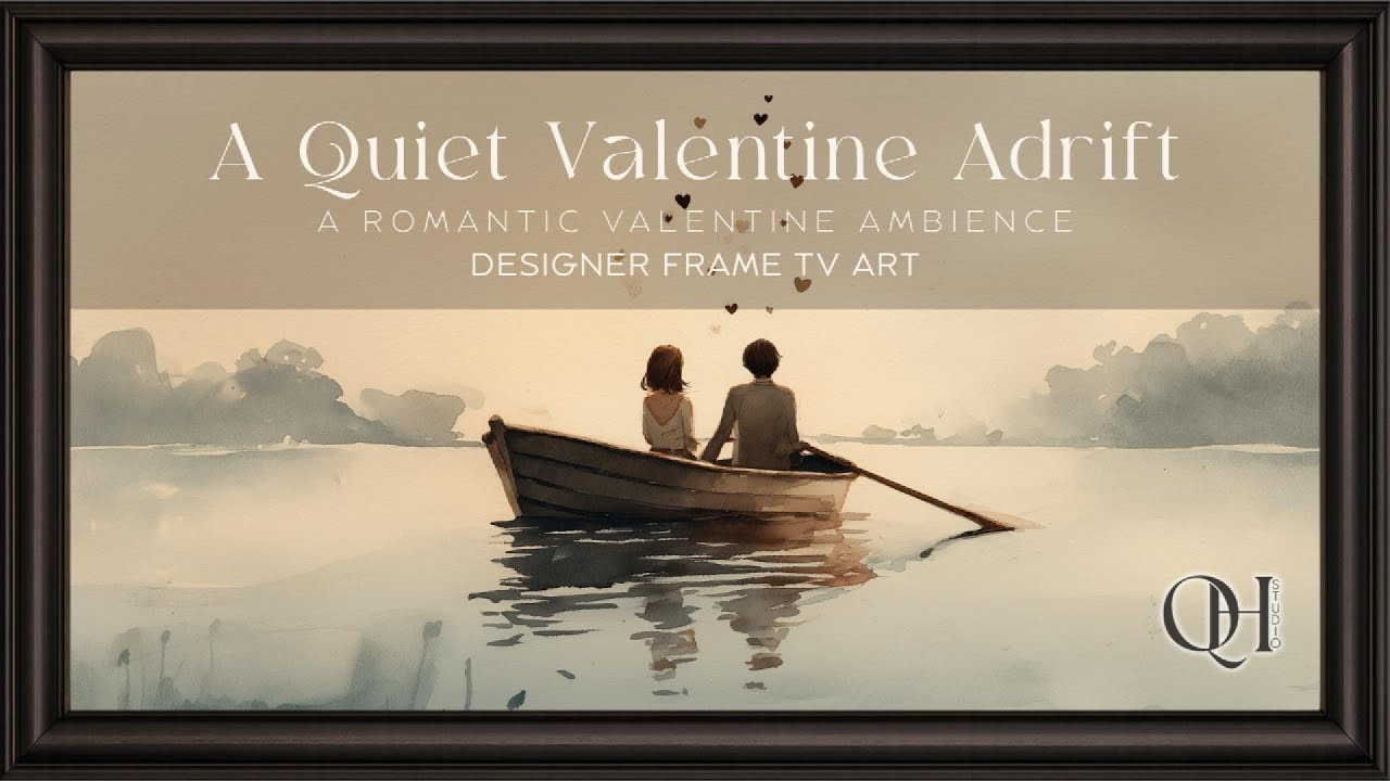 Frame TV Romantic Valentine Art 💗 Love Watercolor 💗 Valentine's Day Art Background Screensaver