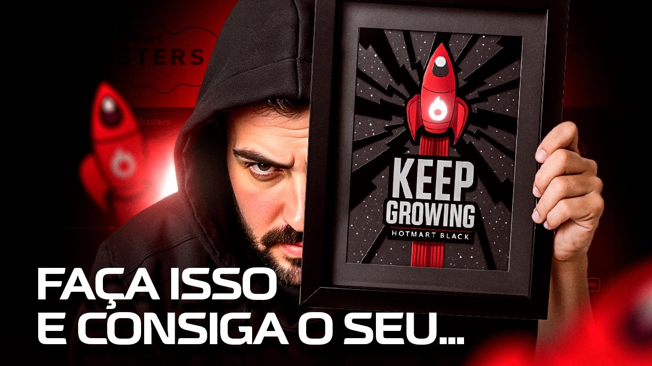 I made 1 million on Hotmart without showing up. That was the strategy.