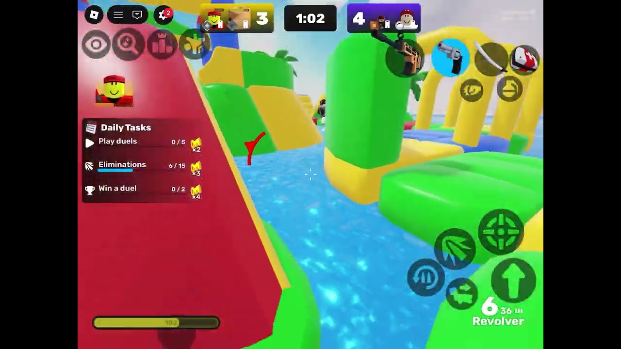 Playing with a friend: rivals!