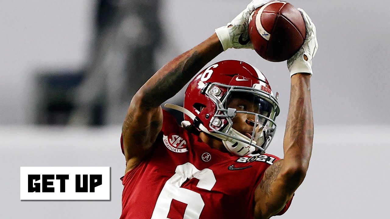 Breaking down Heisman winner DeVonta Smith's big CFP National Championship performance | Get Up