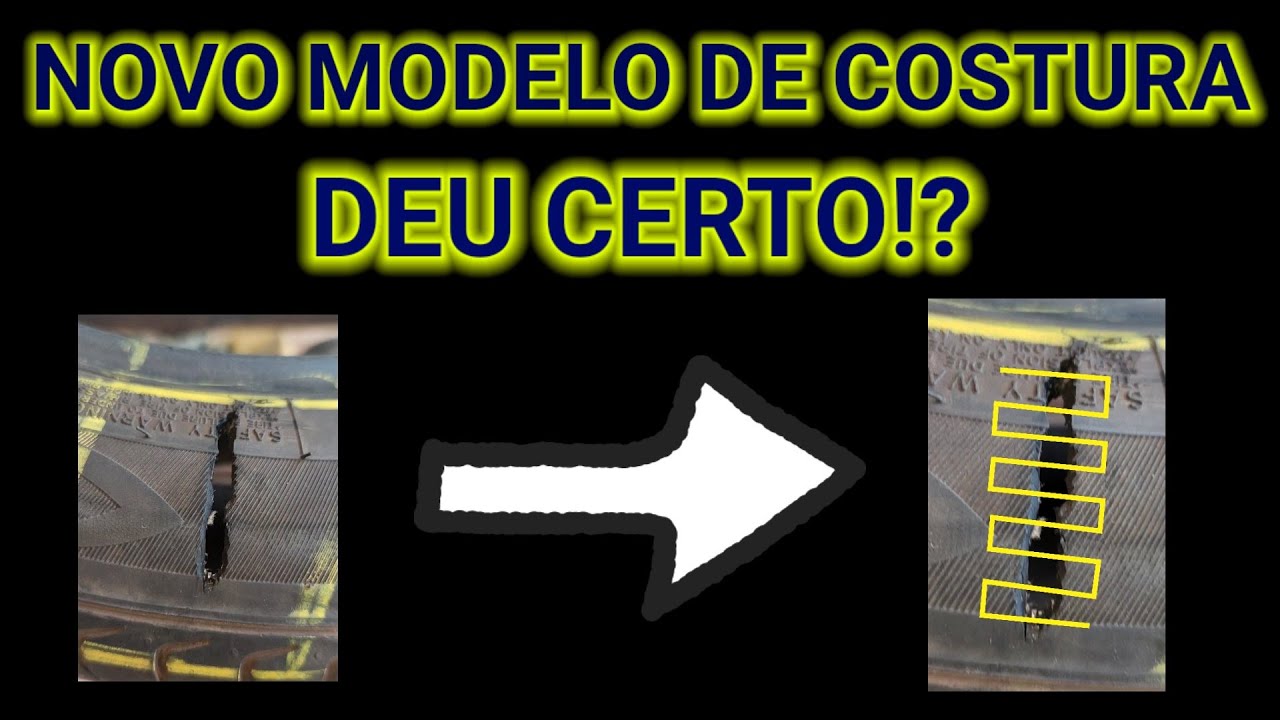 Usei uma COSTURA NOVA! Deu CERTO!?