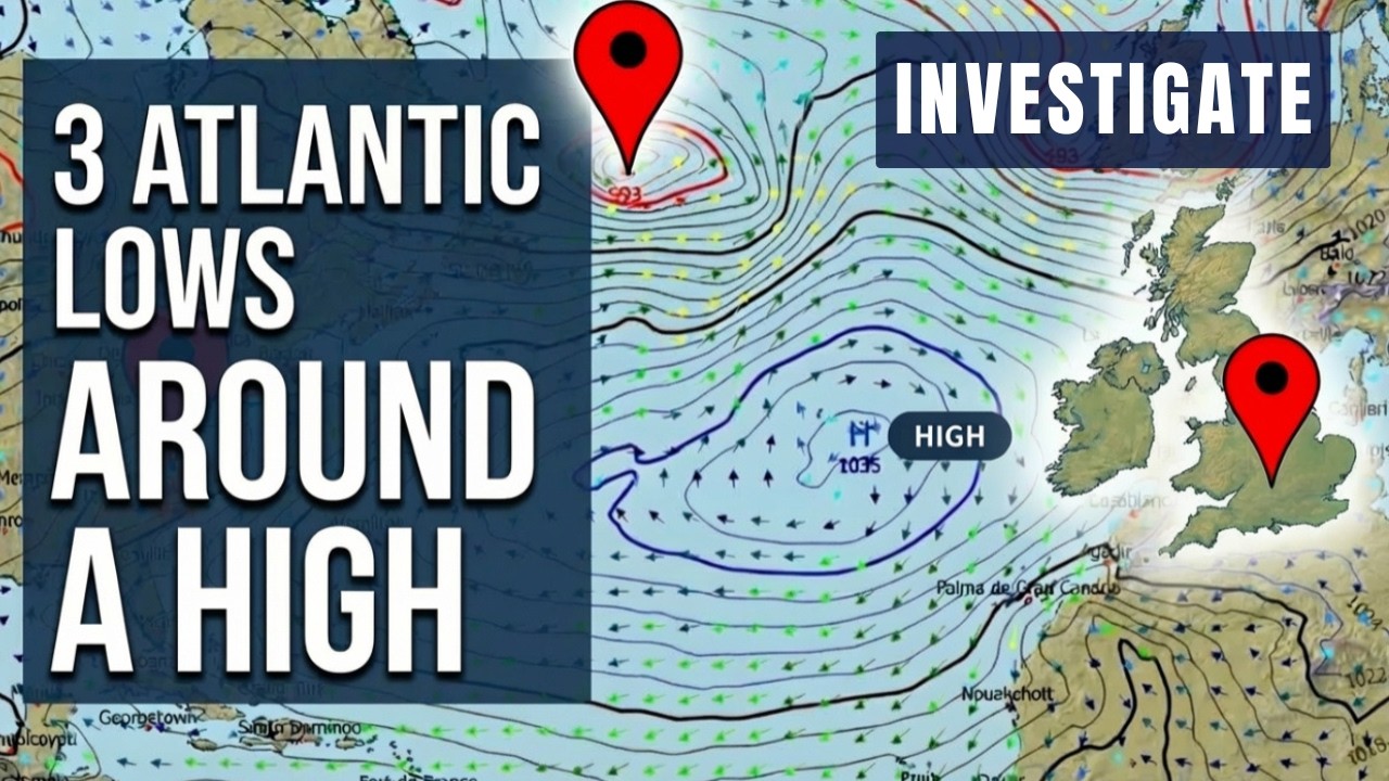Investigate 3 Atlantic Lows in 4 Days – How Stormy Will It Get ?