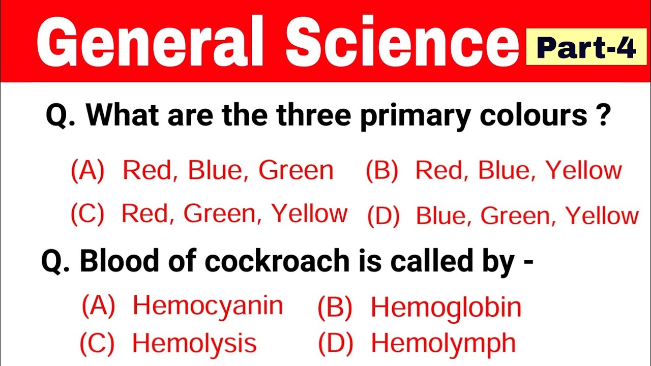 general science gk question answer || general science gk questions || general science gk