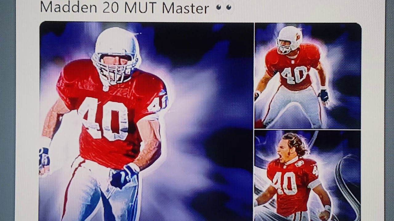 Pat Tillman Mut Master madden 20