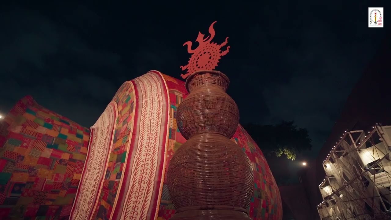  ।। চারিকল্প।। Pally Unnayan Samity, Paschim Putiary । Durga Pujo 2025 ।