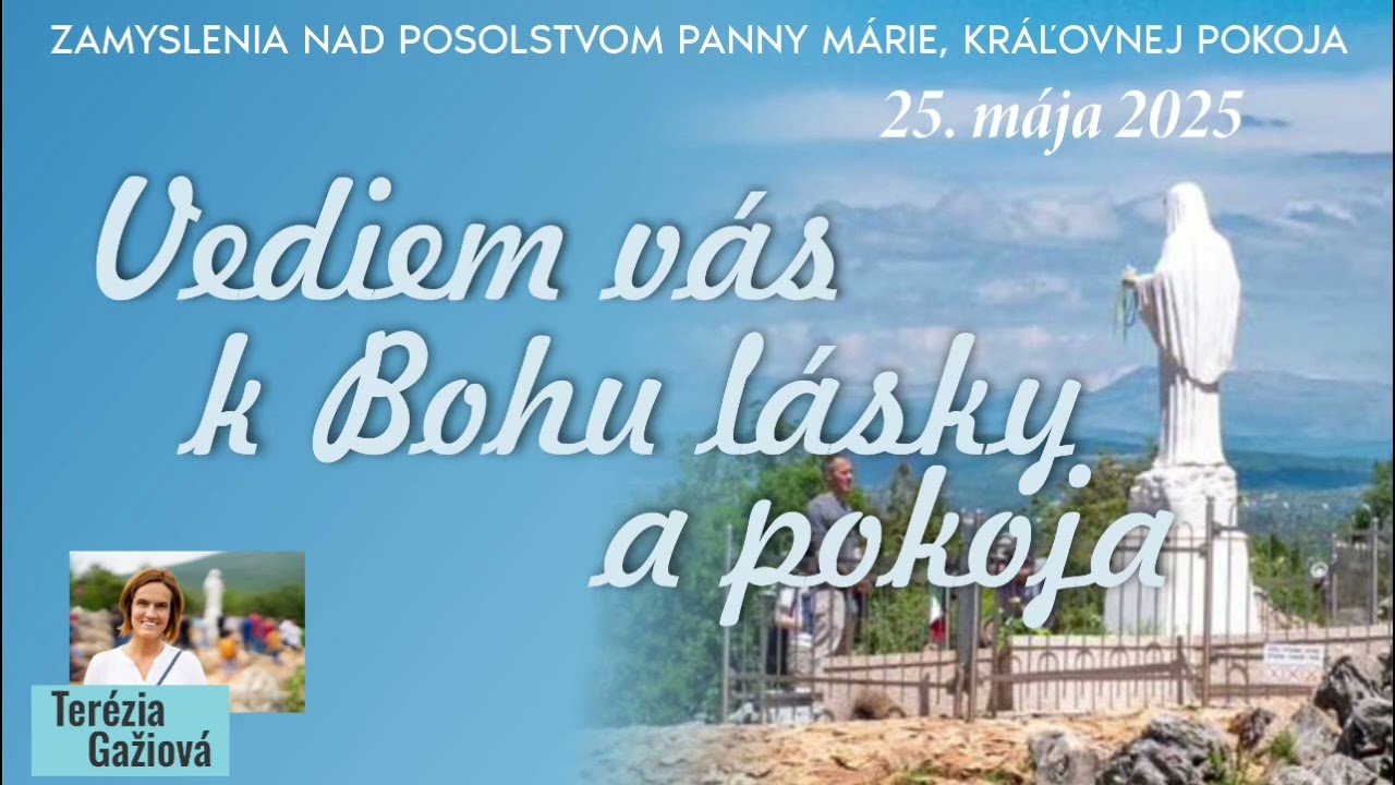 Zvuková nahrávka zamyslenia nad posolstvom z 25. júna 2025