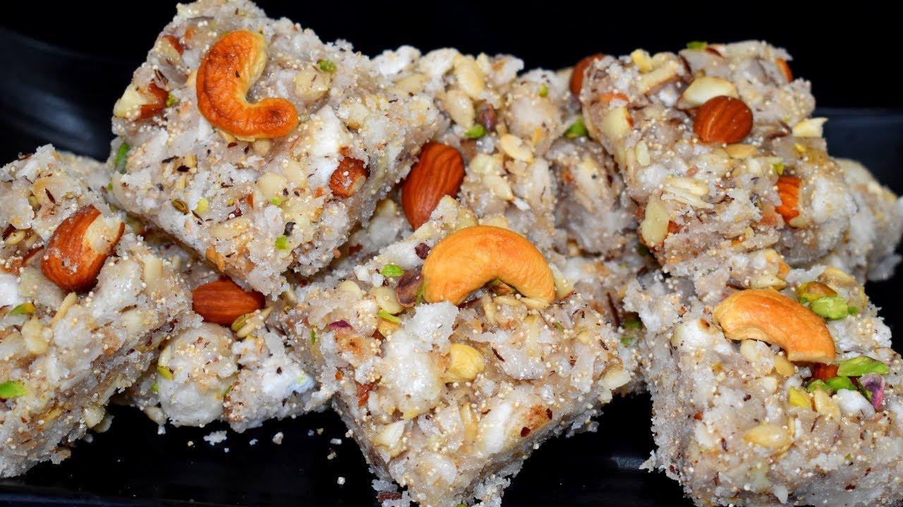 Janmashtami special Nariyal Pak, Nariyal Pak recipe, Authetic Nariyal pak Recipe,