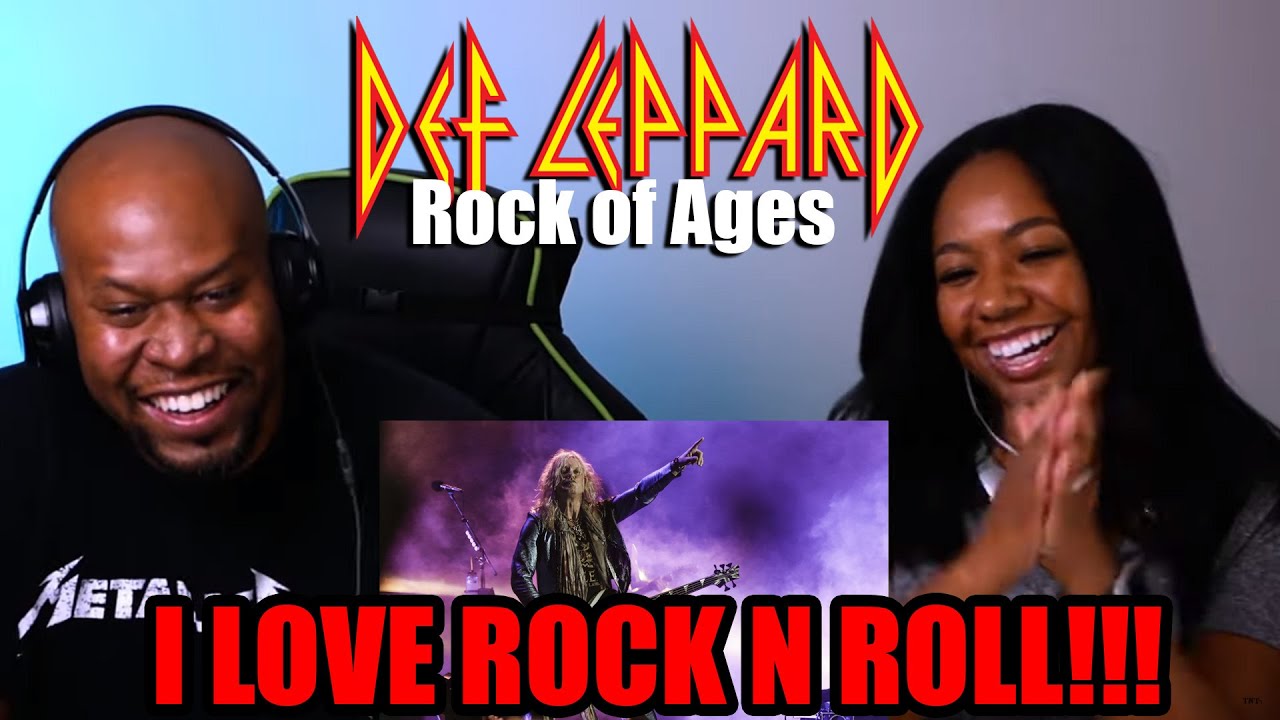 Awesome Reaction To Def Leppard - Rock of Ages (Live)