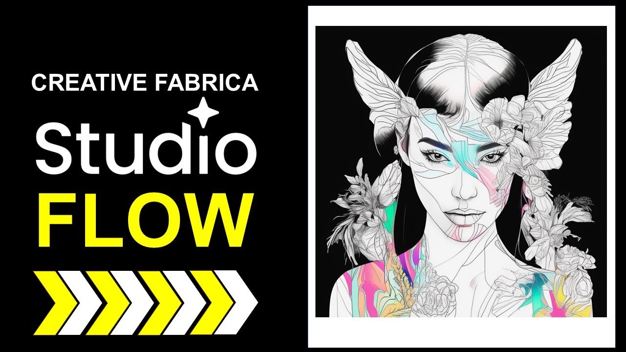 CREATIVE FABRICA STUDIO FLOW - Make Coloring Book Pages & More