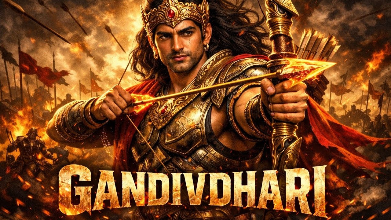 GANDIVDHARI 🏹💗|गांडीवधारी अर्जुन ❤️|Holi Hai Party Anthem | 1M+ Views | New Holi Dance Track