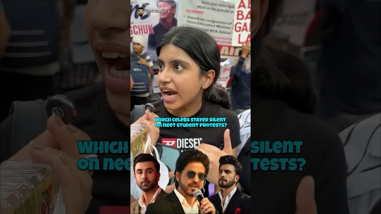 Bollywood Celebrities Who were Silent on Neet paper Leak #neetprotest
