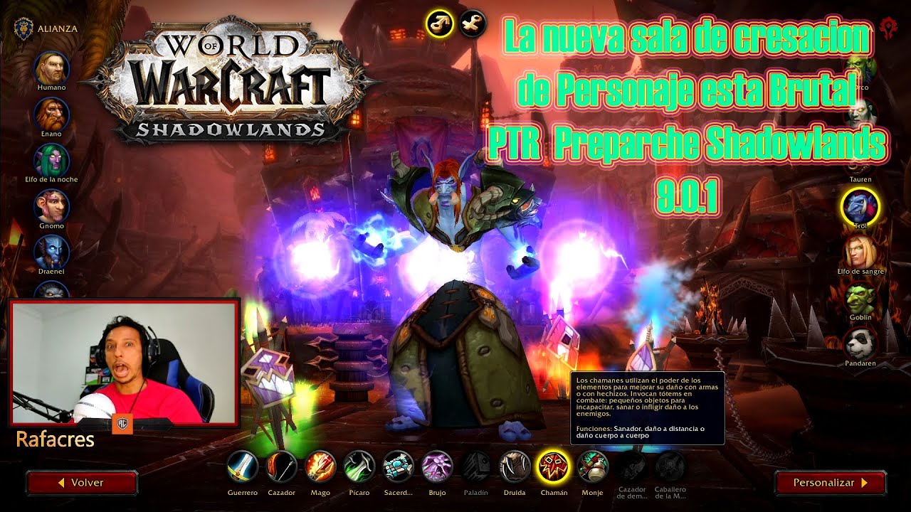 WORLD OF WARCRAFT SHADOWLANDS | PREPARCHE 9.0 EN EL PTR - ELFOS CALVOS