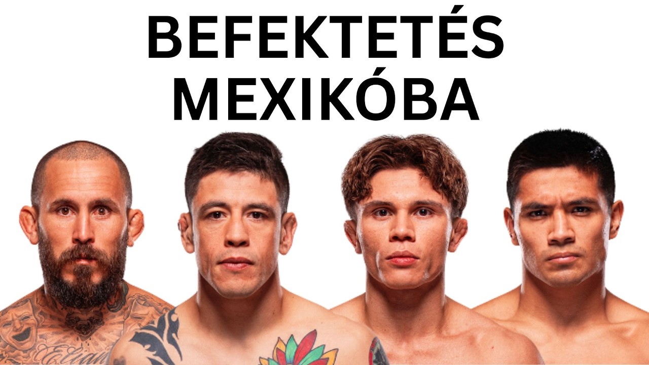 Látványos felhozó mérkőzések - UFC Mexikó: Moreno vs Kavanagh