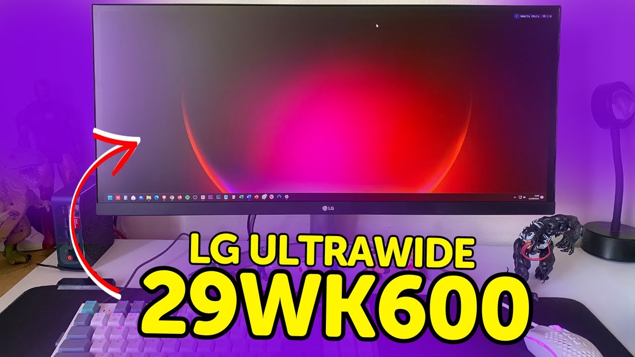 MONITOR LG 29WK600 (ULTRAWIDE): Ótimo para Trabalho e Jogos [Unboxing, Montagem e Mais]