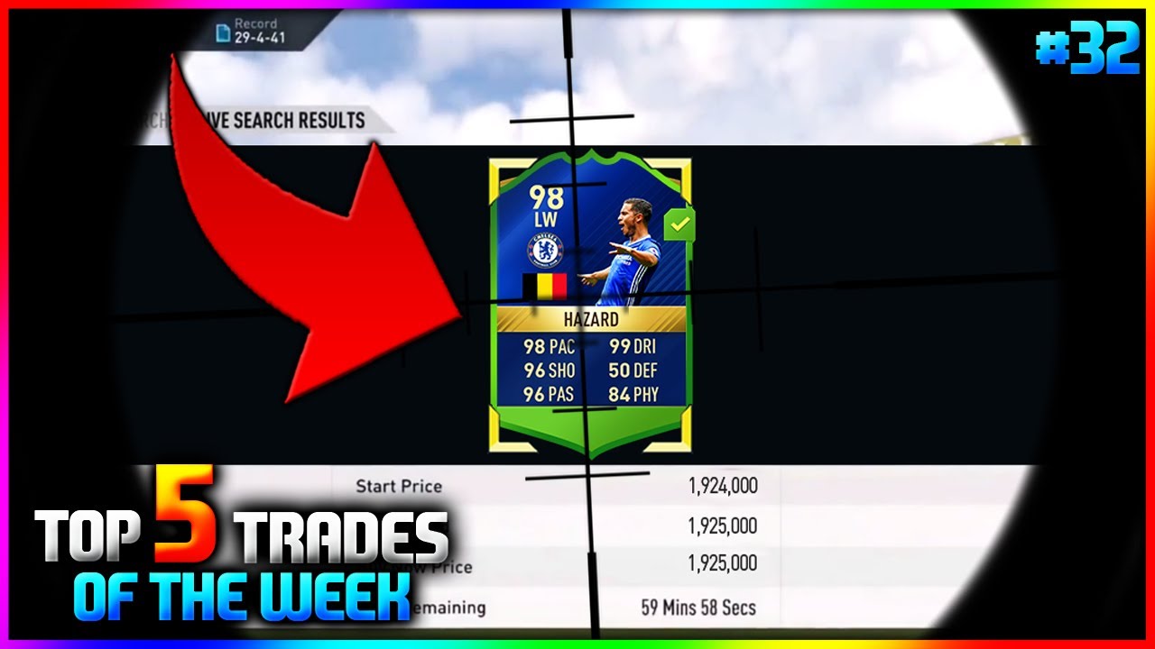 CAN YOU BEAT THESE FIFA 17 TOTS SNIPES???🙈 (FIFA 17 *BEST TRADES* - TOP 5 TRADES OF THE WEEK #32)