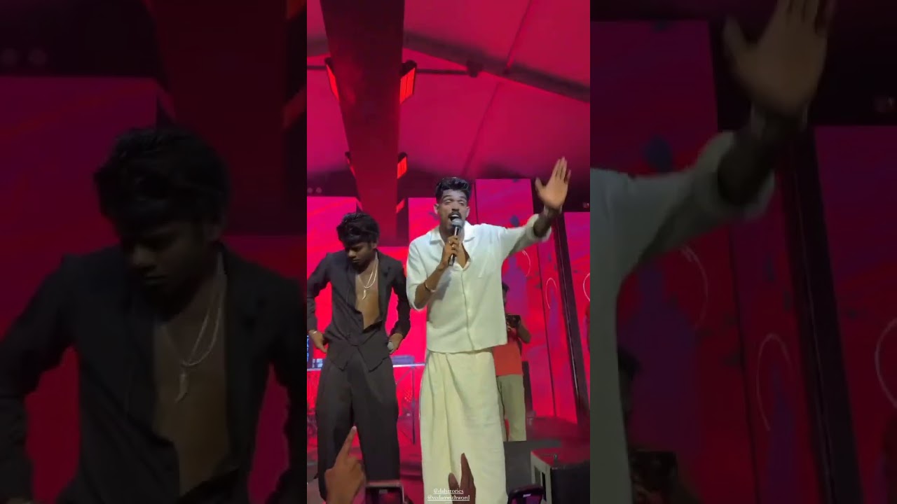 dabzee performance🥰🗣#dabzee #vedan #malayalamrap