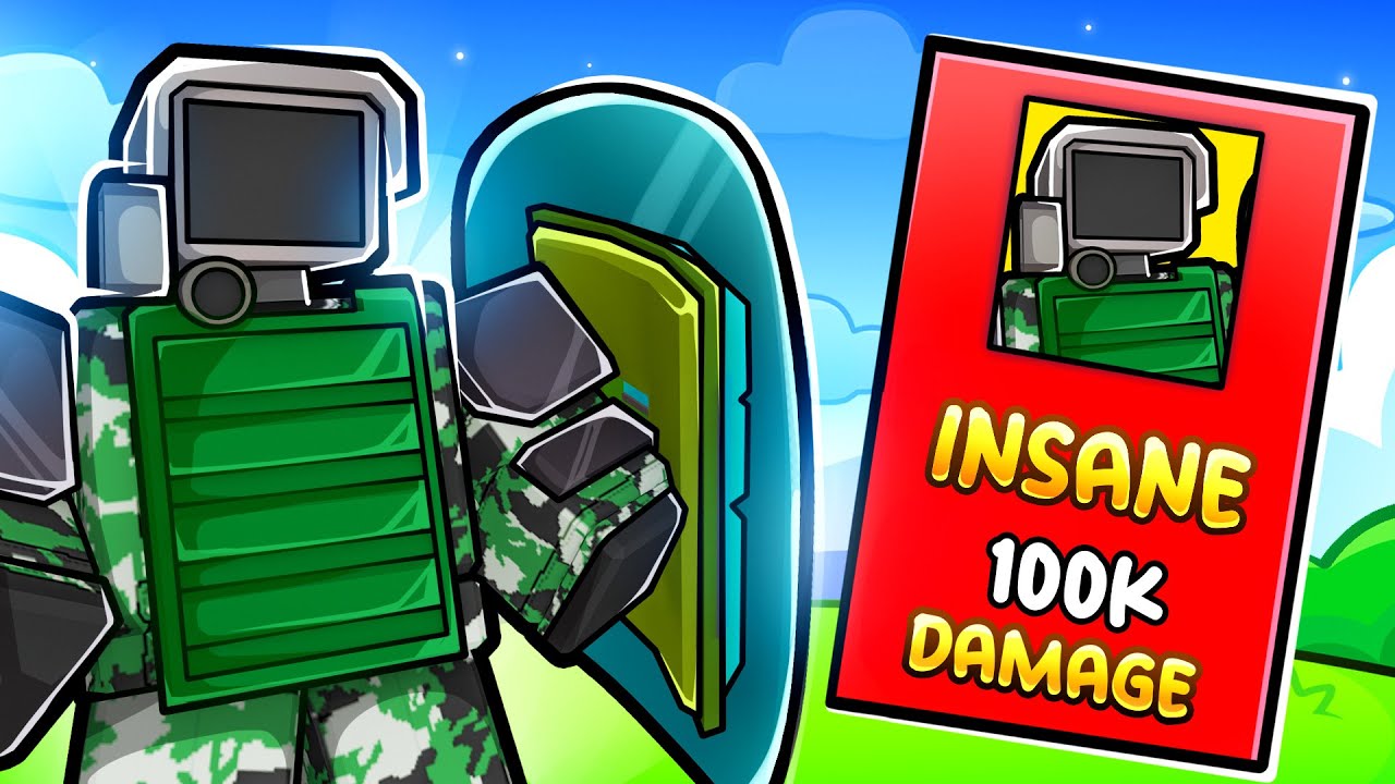 I Got *FIRST* OP Shield Cameraman in Toilet Tower Defense