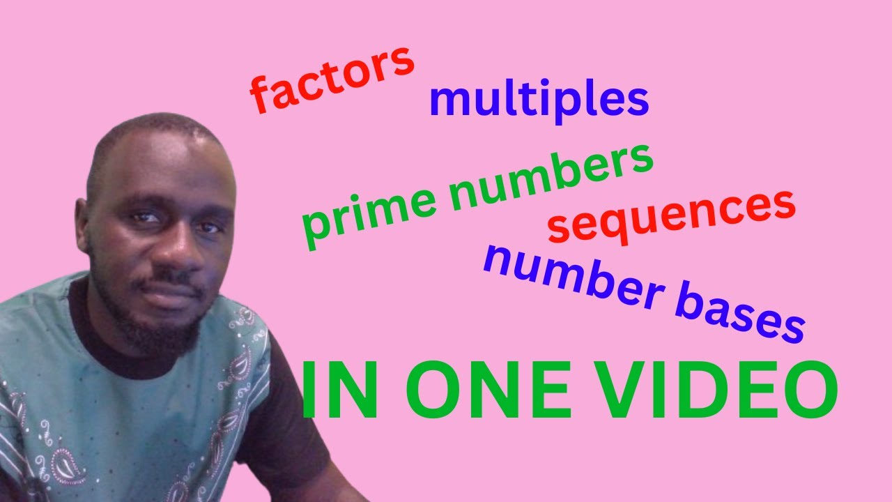 Mathematics Solved Questions | Factors, Multiples, Prime numbers, Sequences, Number bases