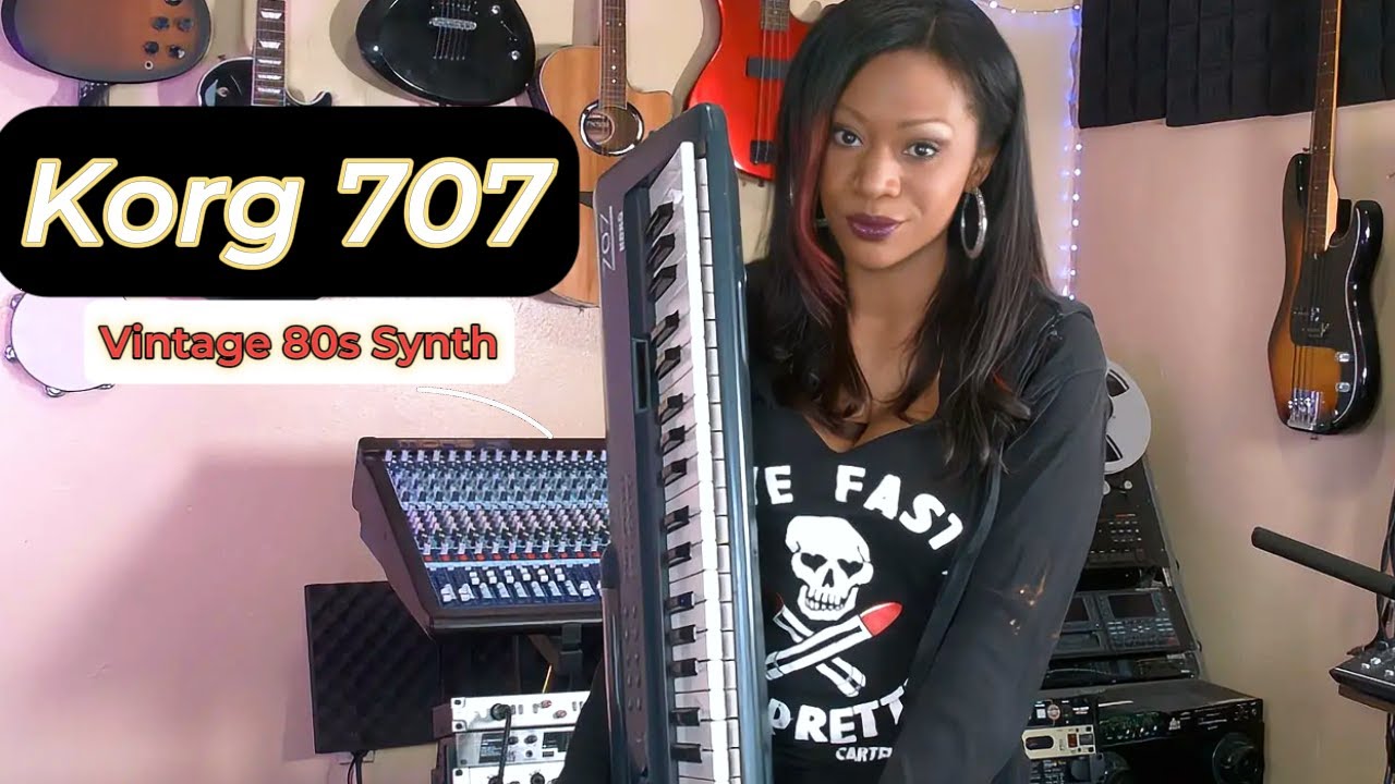 The Original Arcade Sounds! Korg 707 | Vintage Digital Synth