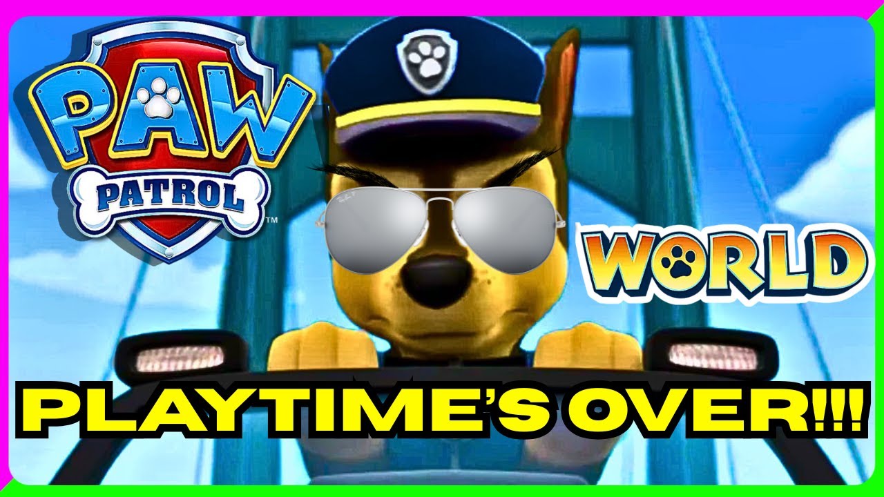 Old men REACT to Paw Patrol World gameplay (UNEXPECTED)!!!