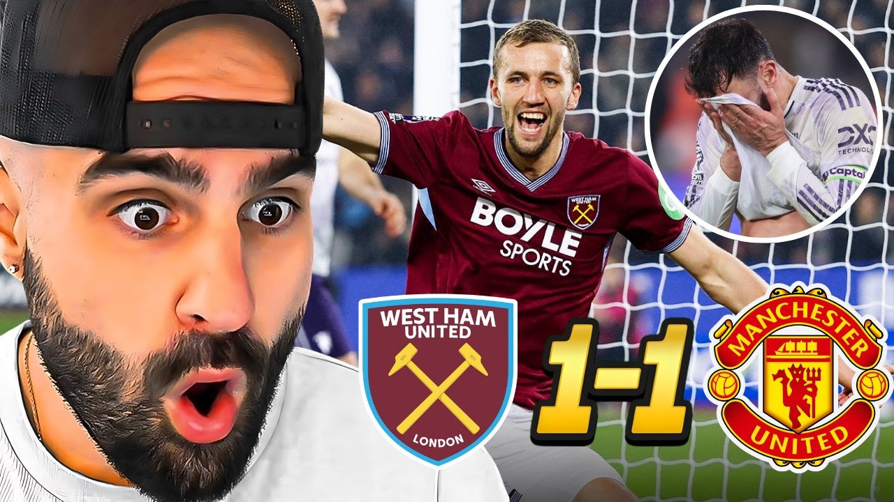 Man United 90TH MINUTE RESCUE 1-1 West Ham | I WAS WRONG ABOUT RUBEN...