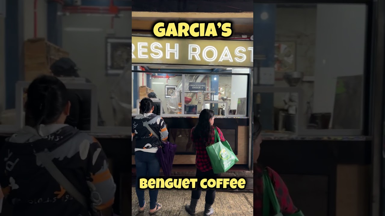 Garcia’s Benguet coffee in Baguio public market