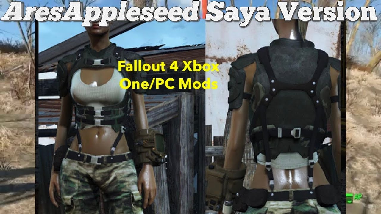 AresAppleseed Saya Version CBBE Fallout 4 Xbox One/PC Mods