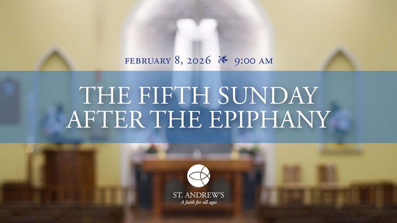 The Fourth Sunday after the Epiphany, February 1, 2026