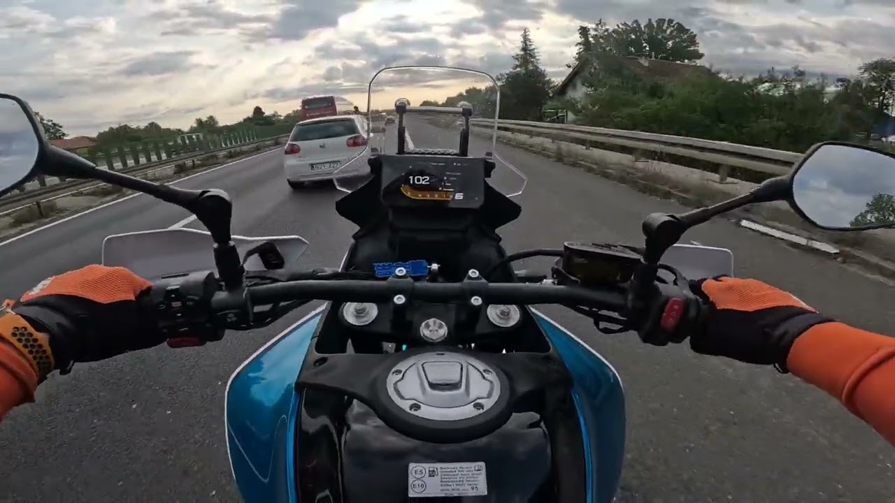 Cfmoto 450MT acceleration and braking tests.