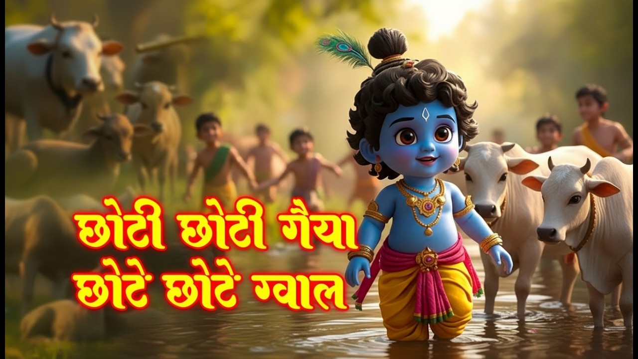 छोटी छोटी गैया   Choti Choti Gaiya Chote Chote Gwal   Krishna Bal Leela   Little Krishna Song 2026 1