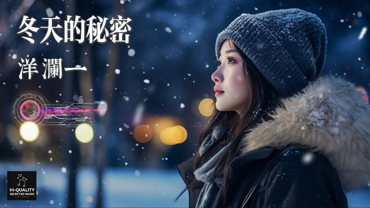 【高清MV】洋瀾一 Yang Lanyi - 冬天的秘密（原唱：周傳雄）【Pinyin | AI音樂視頻 | 中文繁體拼音動態字幕】