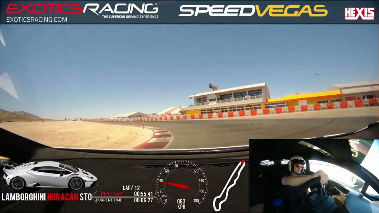 Lamborghini Huracan STO // SpeedVegas // 54 Second Lap