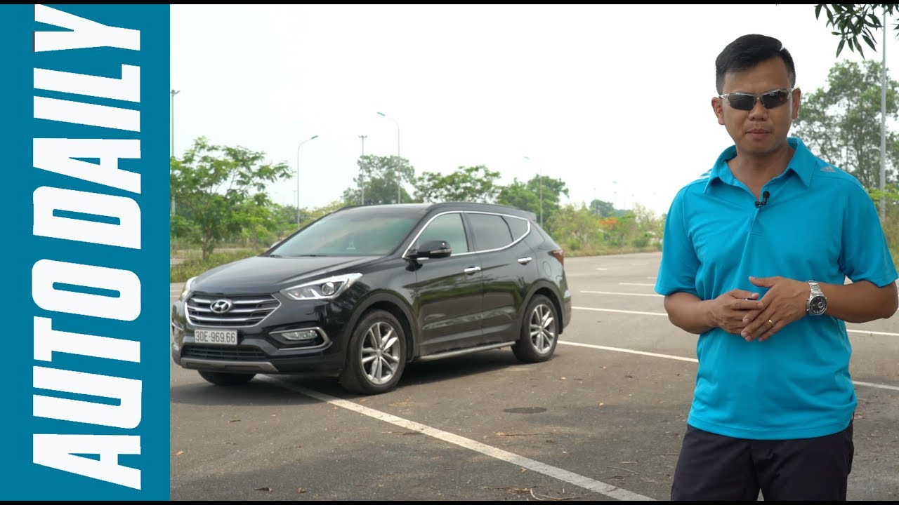 Đánh giá xe Hyundai SantaFe máy xăng 2.4L: Quá ngon trong tầm giá |AUTODAILY.VN|