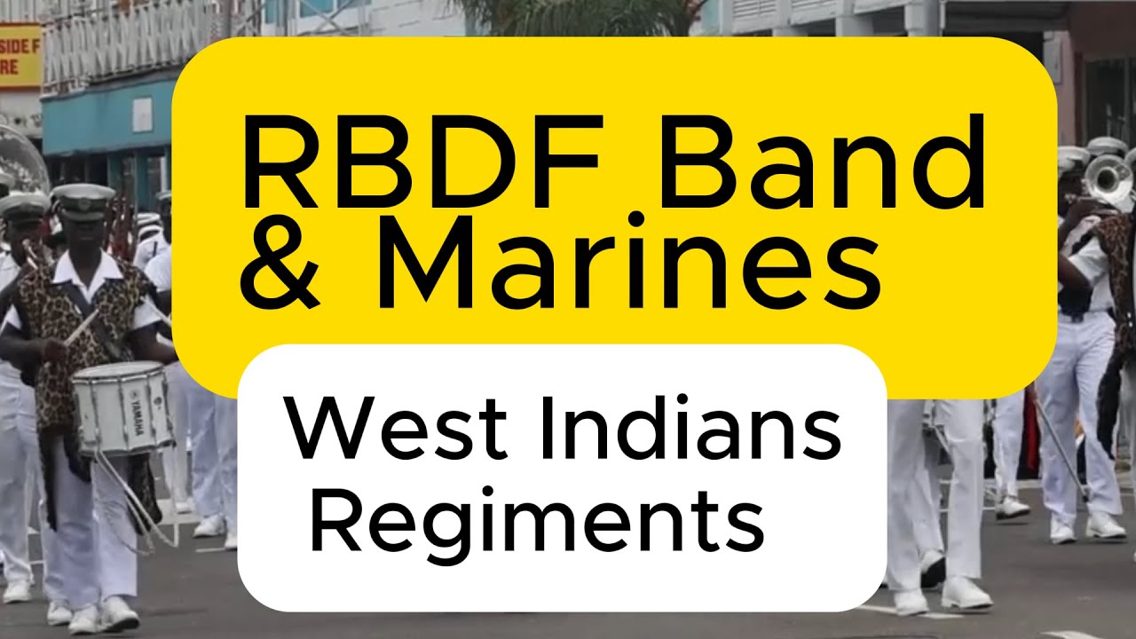 Royal Bahamas Defense Force and West Indian Regiments on Parade