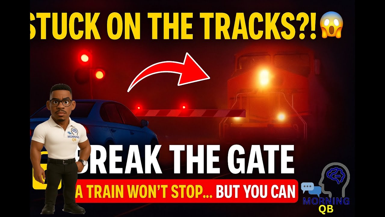 Morning QB: Stuck on Train Tracks?! What You MUST Do to Survive
