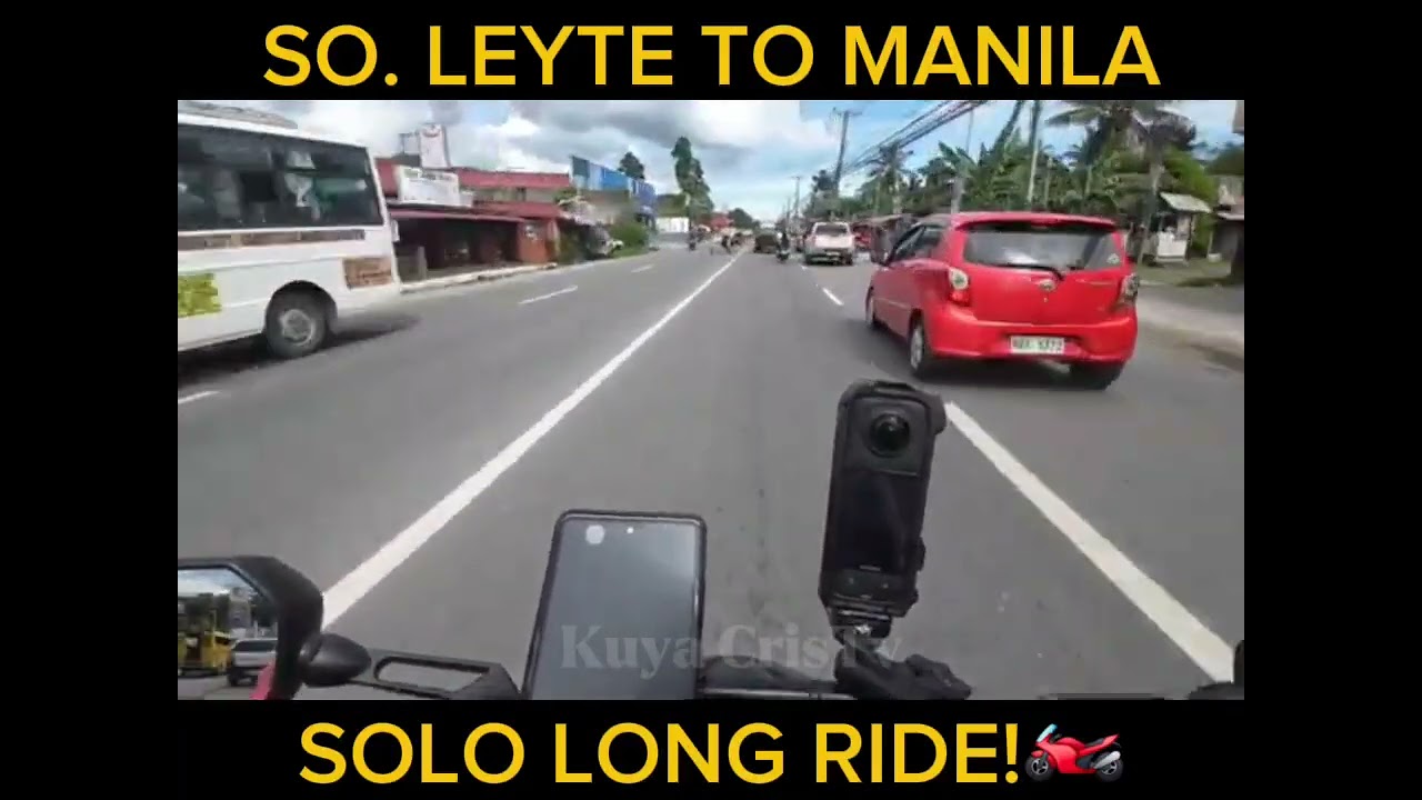 LEYTE TO MANILA SOLO LONG RIDE