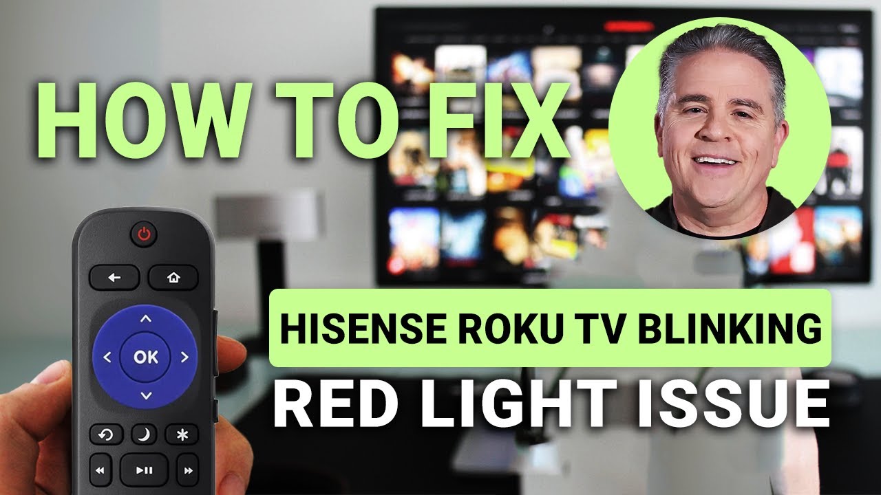 How to Fix Hisense Roku TV Blinking Red Light Issue: EASY Guide!