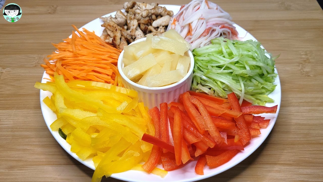 알록달록 예쁘고 몸에 좋은 월남쌈 만드는법🌈
