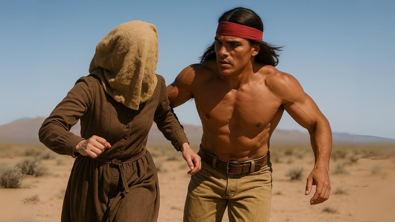 UM APACHE SALVOU UMA JOVEM COM UM SACO NA CABEÇA DE BANDIDOS, MAS NÃO ACREDITOU AO VER QUEM ERA.