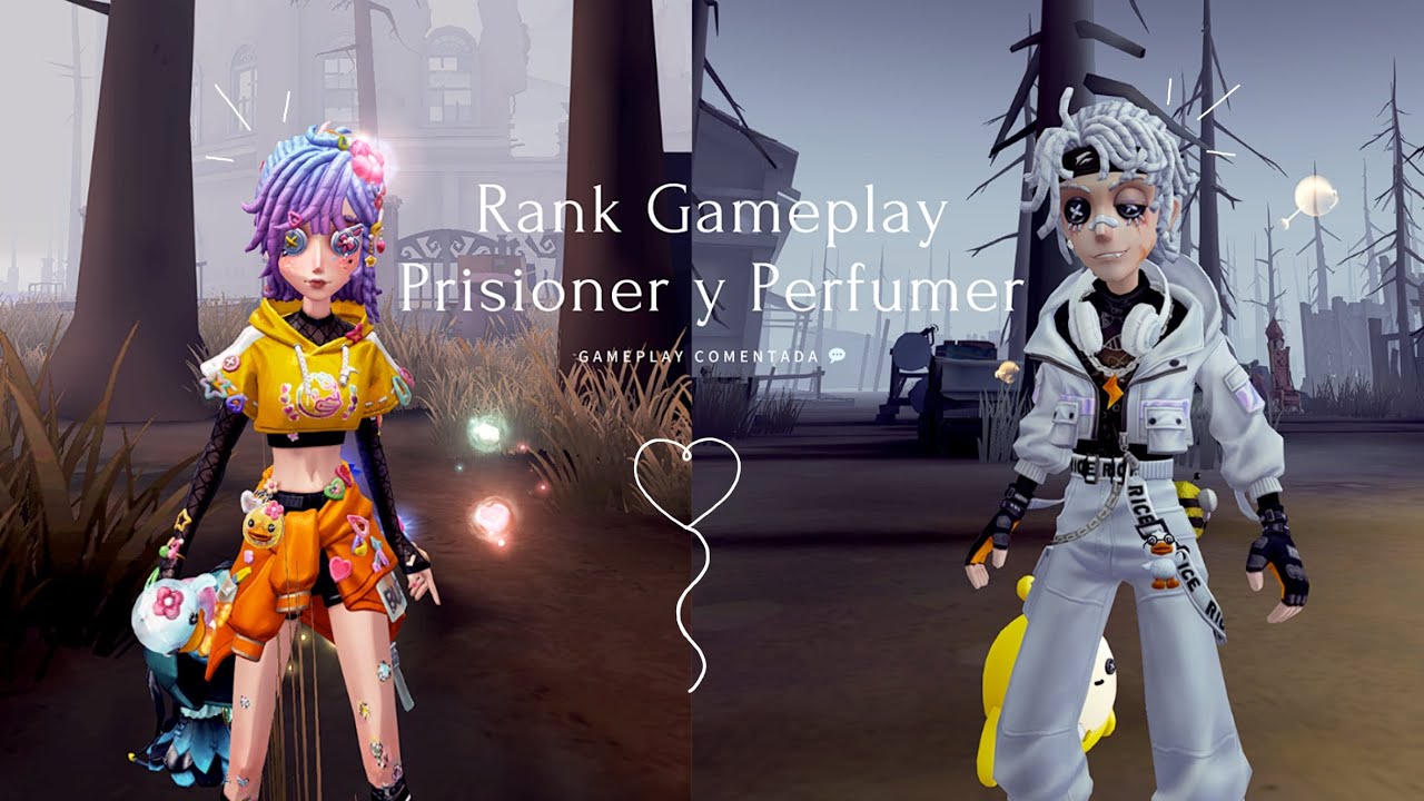👾🕹️Jugando con la Perfumer y Prisioner, Gameplay Rank Match + skins B.Duck (Identity V)