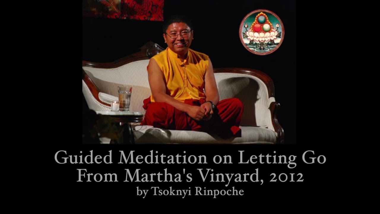 A guided meditation on Letting Go by Tsoknyi Rinpoche