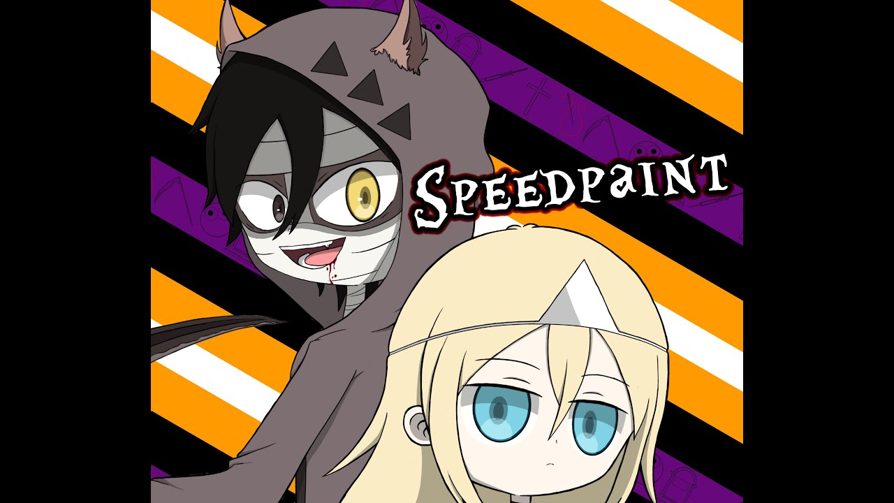 AOD ZackRay Halloween Speedpaint Fanart