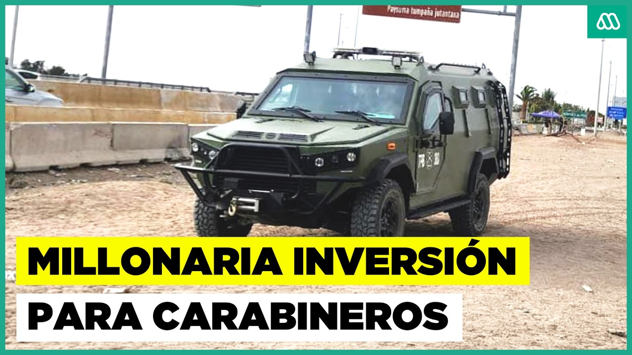 Crisis migratoria: Gobierno anuncia inversi&oacute;n de $4.800 millones en tecnolog&iacute;a para Carabineros